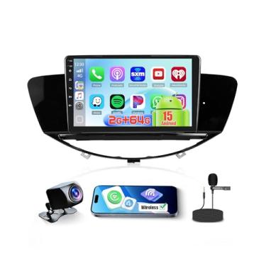 Imagem de Realdio Android 15 estéreo de carro de 2 + 64 GB para Subaru Tribeca 2007-2011 (LHD) sem fio CarPlay Android Auto, rádio automotivo com tela sensível ao toque de 9 polegadas para Tribeca com GPS WiFi