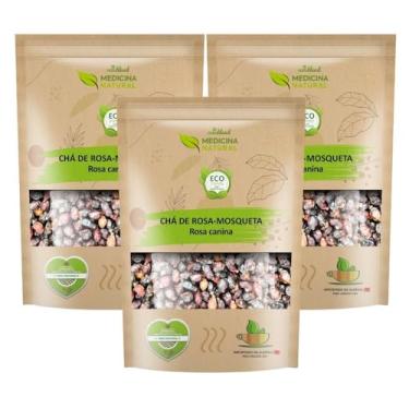 Imagem de Kit 3 Rosa Mosqueta Importada da Ucrânia Pura Rosa canina 50g cada