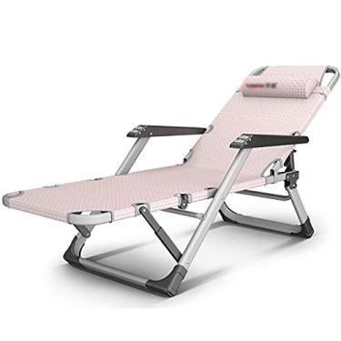Imagem de LMJYU Espreguiçadeira portátil com gravidade zero dobrável – com apoio de braço de massagem e ajuste de encosto de 5 degraus e ajuste de pé de 10 passos, para acampamento na praia ao ar livre