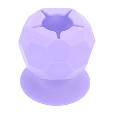 Imagem de GLOGLOW Coletor de Sucata, Portátil, Ventosa de Silicone Forte, Ferramenta de Organização, Design Compacto para Artesãos, Solução de Armazenamento de Ferramentas para Artesanato Em Papel e Remoção de Ervas Daninhas (Roxo)