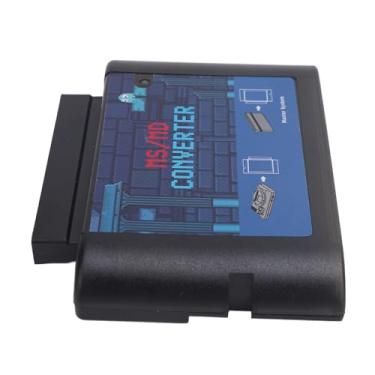 Imagem de aqxreight Conversor Universal de Jogos MS para MD para 5 3 2 Mega Drive – Jogue Cartuchos Com Facilidade (Preto Transparente)