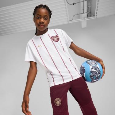 Imagem de Camisa Infantil Manchester City Pré Jogo 24/25 s/nº Puma-Unissex