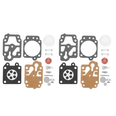Imagem de Pissente Kit de Juntas do Diafragma do Carburador, Kit de Reparo de Reconstrução Com 4 Diafragmas, 4 Juntas e 18 Acessórios para Carburadores 40 5 44F 5 34F 36F 139F