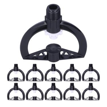 Imagem de aqxreight 10 Unidades de Aspersão Rotativa G3/4 Rosca Macho para Jardim Gramado Pulverizador Bico Suprimentos para Estufa Usando Materiais e Aspersor de Gramados para Macho Boa Vedação Fácil e Rosca