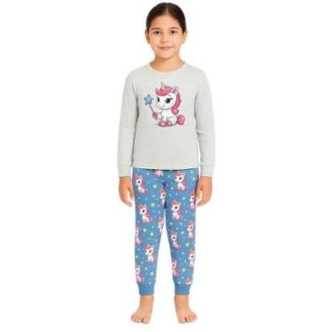 Imagem de Pijama Infantil Para Meninas Estampa Brilha No Escuro Kyly-Feminino