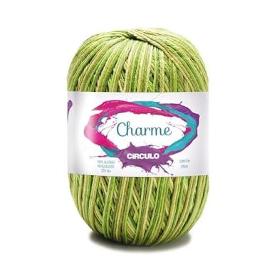 Imagem de Fio Linha Charme 396m e 150g Ideal p/Crochê e Tricô Marca Círculo (9392 - FOLHA)