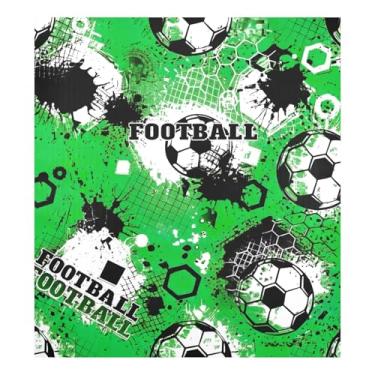 Imagem de Bolas de futebol americano capas de ímã para lava-louças, adesivo magnético para lava-louças, adesivo de geladeira, 58 cm L x 66 cm A