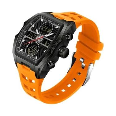 Imagem de Relógio Masculino De Quartzo Cronógrafo Digital Multifuncional Militar