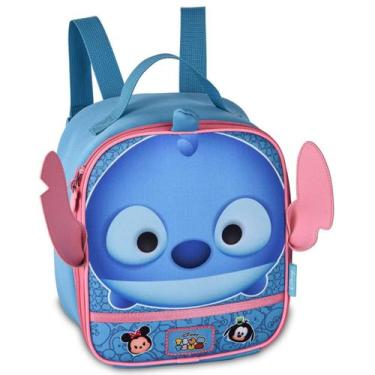 Imagem de Lancheira Termica Infantil Escola Creche Passeio Disney Tsum Tsum Stit