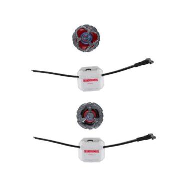 Imagem de Beyblade Hasbro X Transformers Optimus Prime 4-60P - vs Megatron 4-80B