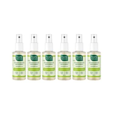 Imagem de Kit 6X Desodorante Boni Natural Melaleuca e Toranja 120ml
