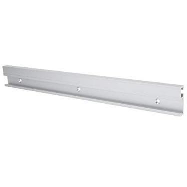 Imagem de Alumínio Medidor de Serra Mesa com Deslizador Ângulo Alta Resistência Ferramenta Marcenaria Buracos Fixos para Construção Jigs Montagem Rosqueada Univ