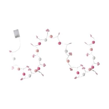 Imagem de Nishiyuenyi Guirlanda de luzes em formato de coração para o Dia dos Namorados, luzes de fada para decoração de festas.