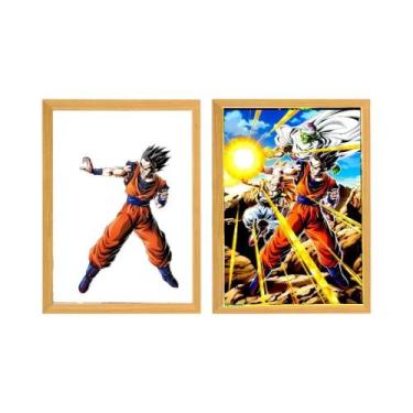 Imagem de Luminária LED Goku Dragon Ball Z Com Porta-Retrato, Figura De Ação, De