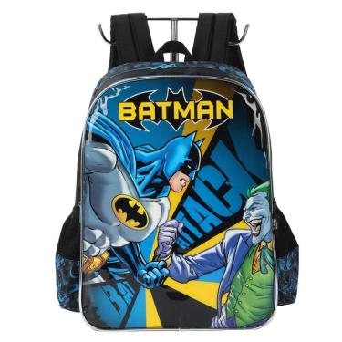 Imagem de Mochila Escolar Infantil Menino Escolar Original Batman-Masculino