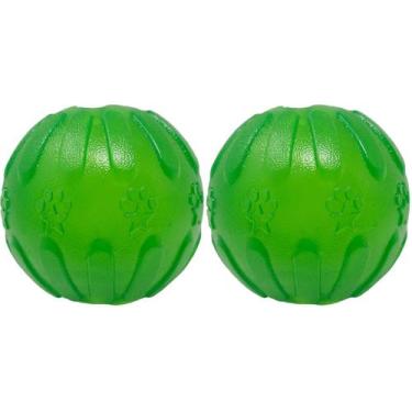 Imagem de Dog Toy Starmark Treat Dispensing Chew Ball para raças grandes