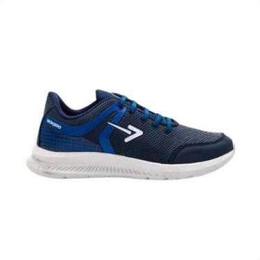 Imagem de Tênis Masculino Running Box 200 Azul E Branco, Marinho, Branco, 39