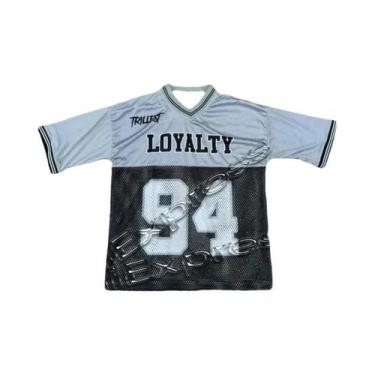 Imagem de Camiseta Masculina Oversized Harajuku Hip Hop Com Estampa Gráfica, Dec