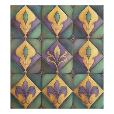 Imagem de Blueangle Capa magnética para lava-louças de carnaval, decoração de capa frontal de lava-louças, adesivos de eletrodomésticos, adesivos de eletrodomésticos, adesivo magnético decorativo de 58,4 cm C x