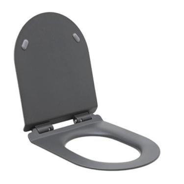 Imagem de Assento Termofixo com Soft Close para Vaso Sanitário Amazonita Pingoo.