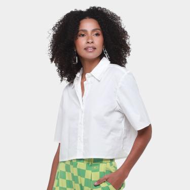 Imagem de Camisa Colcci Curta Feminina-Feminino