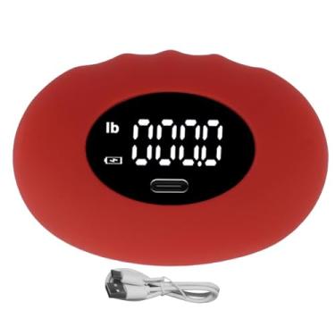 Imagem de Fabater Instrutor de Testador de Força de Preensão Manual, Dinamômetro Eletrônico Recarregável de até 396 Lb Com Maca Exercitadora de Dedo para Academia Em Casa, Equipamento de Treino para (LIBRA)