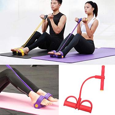 Imagem de Elastic Band para Abdominais Auxiliar Bold Tension Tube Ankle Puller Multipropósito Esportes e Fitness Pequenos Domésticos