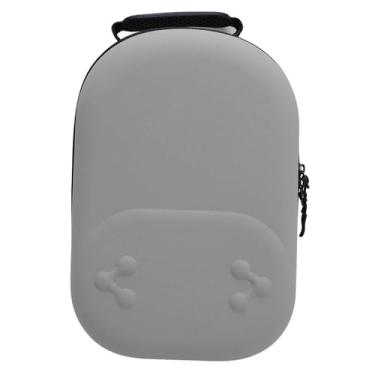 Imagem de Generic Estojo de Armazenamento de Acessórios Eletrônicos EVA Organizador Robusto de Cabos de Viagem para Fones de Ouvido VR, Carregadores, Adaptadores e Cabos, Estojo de Viagem Organizador (Cinza)