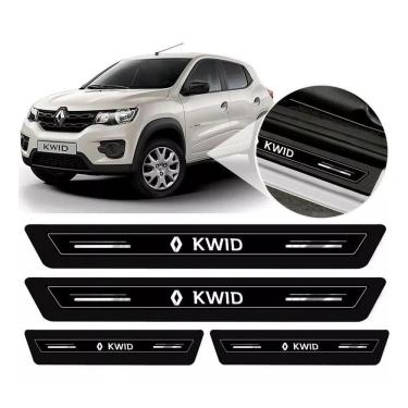 Imagem de Soleira De Porta Kwid Preto Platinum 8 Peças