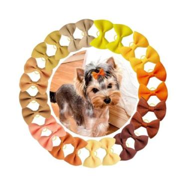 Imagem de Laços Coloridos Para Cães 30PCS, Faixas De Borracha Feitas À Mão, Aces