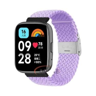 Imagem de Pulseira Elástica Trançada De 22mm Para Redmi Watch 3/5 Lite, Ajustáve