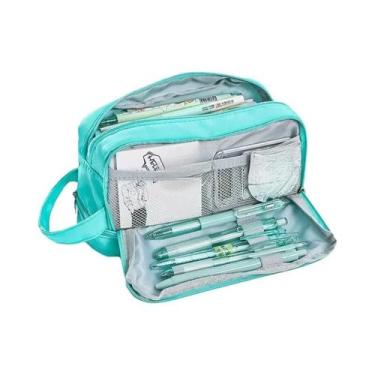 Imagem de Estojo De Papelaria Multifuncional Em Formato De Barco De Grande Capac