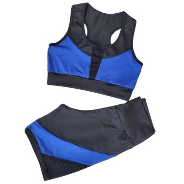 Imagem de Conjunto top e Short Fitness Feminino Roupa Academia-Feminino