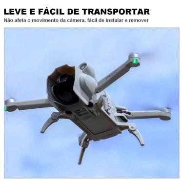 Imagem de Protetor Solar Antirreflexo para Drone DJI Mini 3 Pro - Cinza