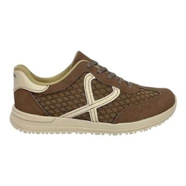 Imagem de Tênis Mississipi Jogging Casual MF851 Marrom Titanium-Feminino