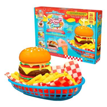 Imagem de Slime de Hamburger Slimy DIY Street Food Crush Candide 36005