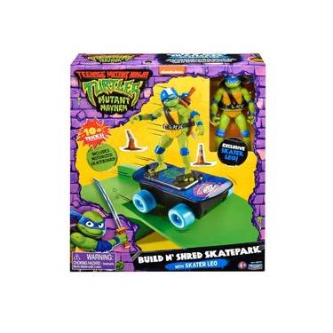 Imagem de Pista De Skate Com Boneco Leo Skatista - As Tartarugas Ninja