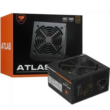 Imagem de Fonte Cougar Atlas, 650w, 80 Plus Bronze, Pfc Ativo, 31at065001p01