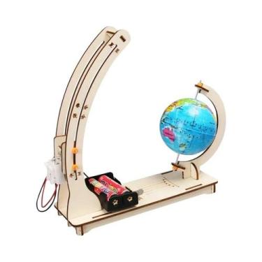 Imagem de Kit Educacional De Ciência STEM Para Crianças: Globo Terrestre De Made