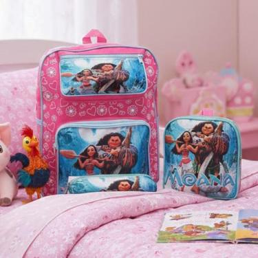 Imagem de Kit Mochila Infantil Média Creche Passeio + Lancheira 3 Pçs - Plike