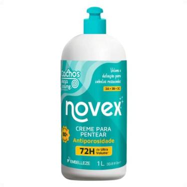 Imagem de Creme Para Pentear Novex Cachos Mega Volume Antiporosidade 1L