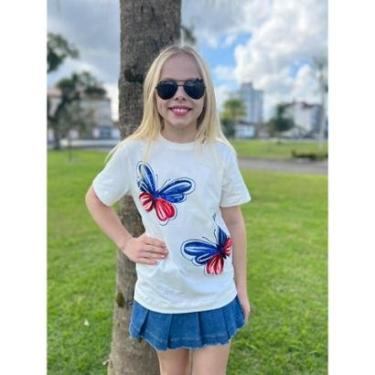 Imagem de Blusa Borboletas Lantejoula Animê-Feminino