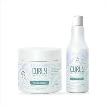 Imagem de Kit Relaxamento Para Cachos 500G E Líquido Ativador 300Ml - Kali Cosme