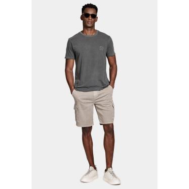 Imagem de Camiseta Aramis Manga Curta Estampada Preto-Masculino