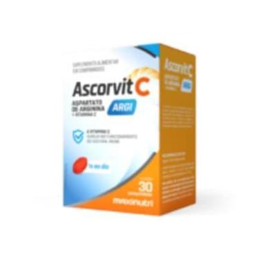 Imagem de Ascorvit ARG  Vit C + Arginina (30 caps)-Unissex