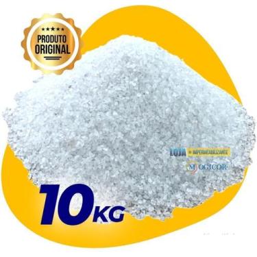 Imagem de Granitina Grafiato 10kg - Malha 10 - Branca