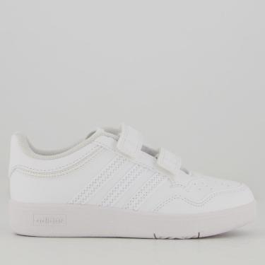 Imagem de Tênis Adidas Hoops 4.0 CF Infantil Branco-Unissex