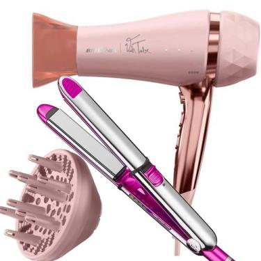 Imagem de Secador De Cabelo Britânia 2100w Quente Frio Pro Íons Tube Difusor Pra