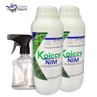 Imagem de Óleo de Nim/ Neem solução concentrada 1Litro Cx 2 UNI + borrifador - R