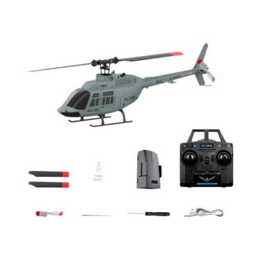 Imagem de Helicóptero RC 4CH Escala 1/42 BELL-206, 10min De Tempo De Voo, 2.4G, 